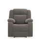 Avalon Grey Fabric Recliner