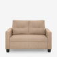 Ease Brown Fabric Sofa