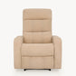 Elysian Beige Fabric Recliner