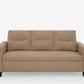 Ease Brown Fabric Sofa