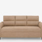 Zivo Brown Fabric Sofa