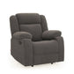 Avalon Grey Fabric Recliner