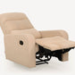 Elysian Beige Fabric Recliner