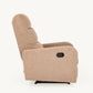 Elysian Brown Fabric Recliner