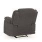 Avalon Grey Fabric Recliner