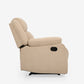 Avalon Beige Fabric Recliner