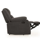 Avalon Grey Fabric Recliner
