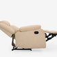 Avalon Beige Fabric Recliner