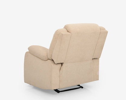 Avalon Beige Fabric Recliner