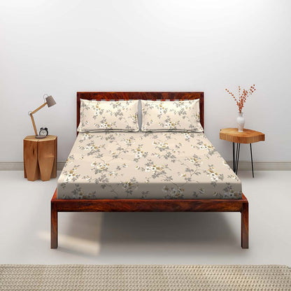 Elegance Brown Bedsheets Online