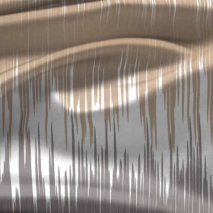 Hazel Brown 100% Cotton Antibacterial Bedsheet Set - Splendour Classic