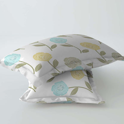 Gracia Aqua 100% Cotton Antibacterial Bedsheet Set - Splendour Classic