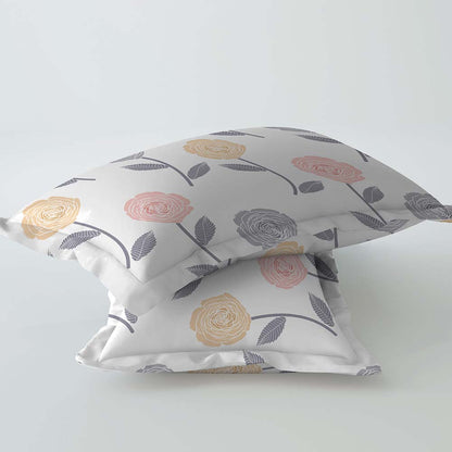 Gracia Pink 100% Cotton Antibacterial Bedsheet Set - Splendour Classic