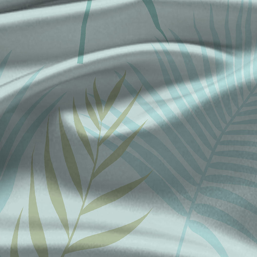 Tropical Blue 100% Cotton Antibacterial Bedsheet Set - Splendour Classic