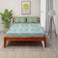Tropical Blue 100% Cotton Antibacterial Bedsheet Set - Splendour Classic
