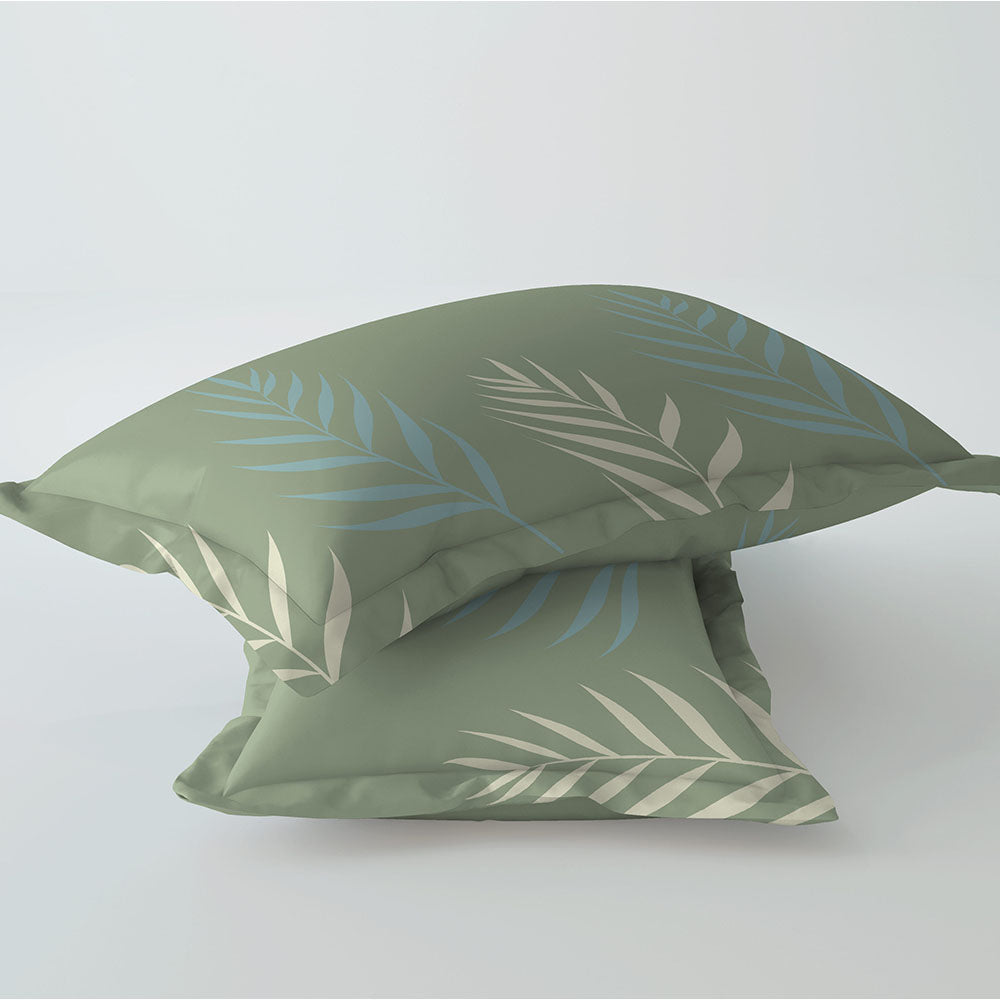 Tropical Blue 100% Cotton Antibacterial Bedsheet Set - Splendour Classic