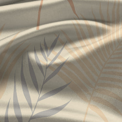 Tropical Brown 100% Cotton Antibacterial Bedsheet Set - Splendour Classic