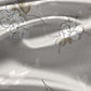 Floriosa Grey 100% Cotton Antibacterial Bedsheet Set - Splendour Classic