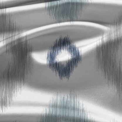 Ikat Navy 100% Cotton Super Soft Antibacterial Bedsheet Set - Splendour Prime