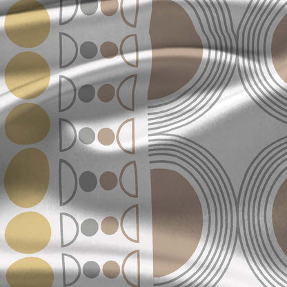 Ethnics Grey 100% Cotton Super Soft Antibacterial Bedsheet Set - Splendour Prime