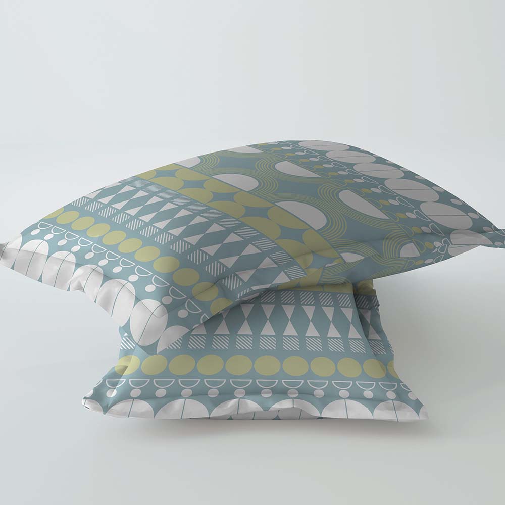 Ethnics Turquoise 100% Cotton Super Soft Antibacterial Bedsheet Set - Splendour Prime