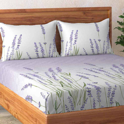 Meadow 100% Cotton Super Soft Mercerised Antibacterial Bedsheet Set - Grandeur Prime