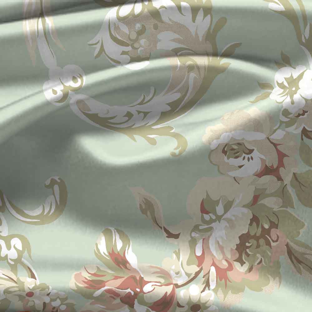 Vintage Touch 100% Cotton Super Soft Mercerised Antibacterial Bedsheet Set - Grandeur Prime