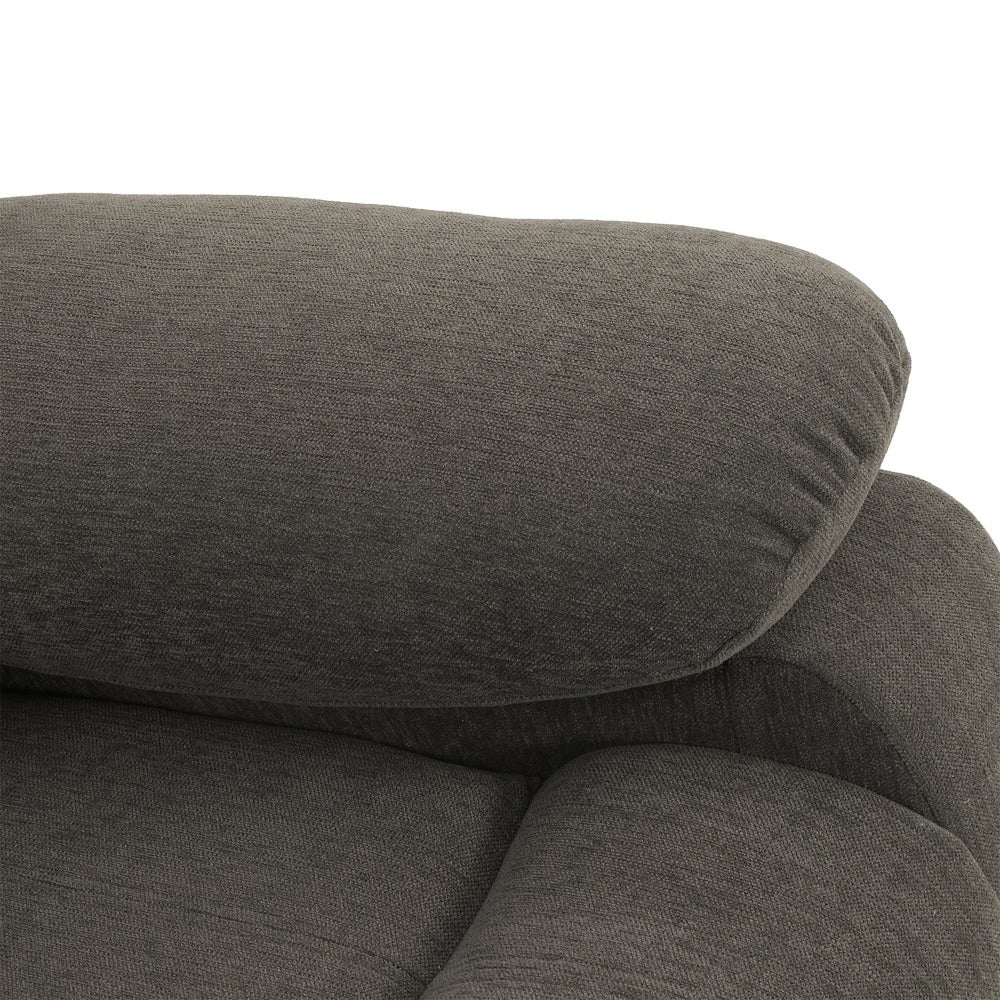 Avalon Grey Fabric Recliner