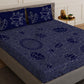 Trove Blue Designer Antibacterial Cotton Bed Linen Set by Rohit Bal