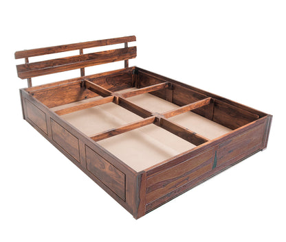 Admire Sheesham Wood Bed With Storage