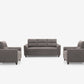 Zivo Grey Fabric Sofa