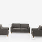 Utopia Grey Fabric Sofa