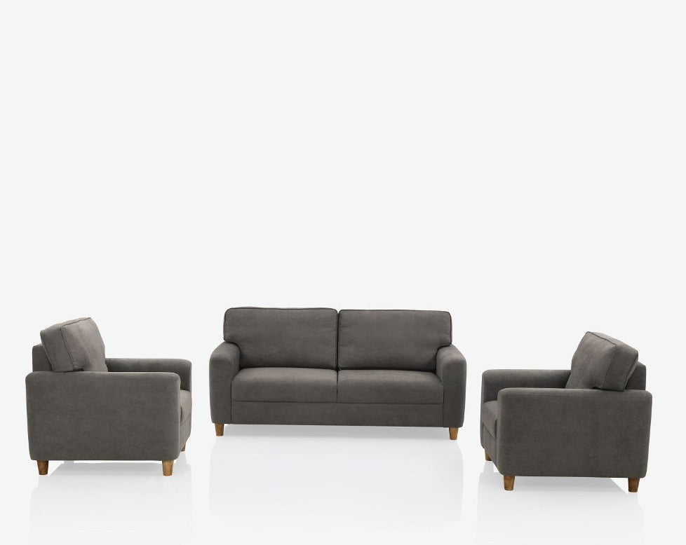 Utopia Grey Fabric Sofa