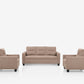 Ease Brown Fabric Sofa
