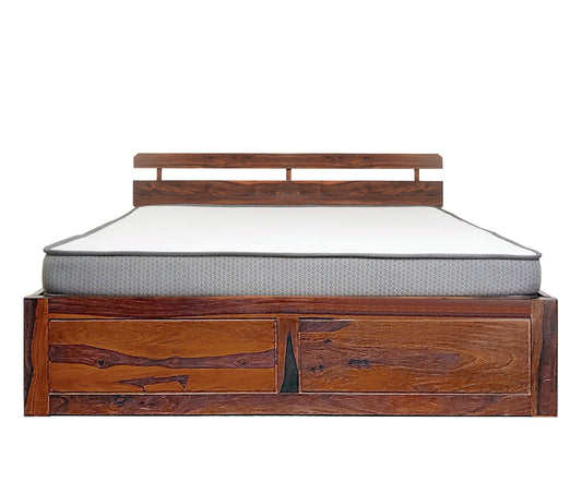 Admire Sheesham Wood Bed With Storage