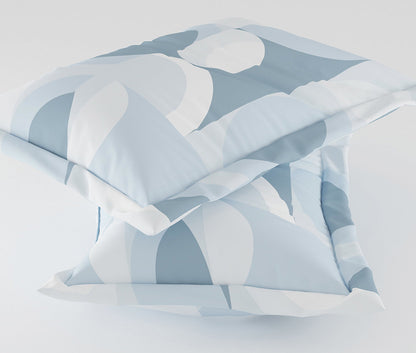 Popsicle Blue 100% Cotton Antibacterial Bedsheet Set