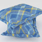 Trapeze Blue 100% Cotton Antibacterial Bedsheet