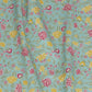 Alora Teal 100% Cotton Antibacterial Bedsheet Set