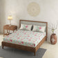 Alora Cream 100% Cotton Antibacterial Bedsheet Set