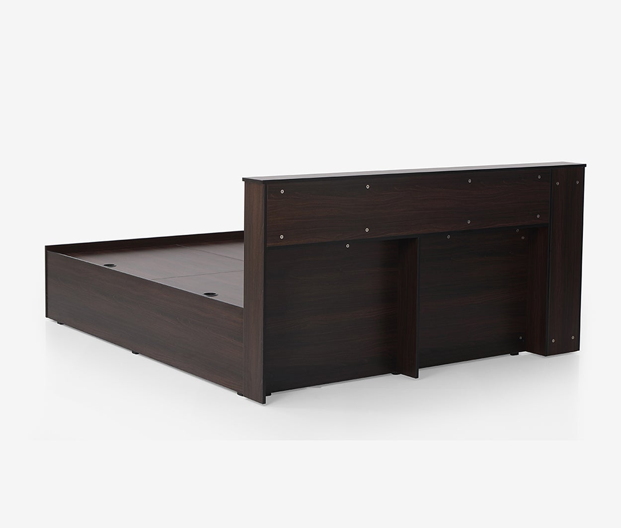 Drift Engineered Wood Bed with Storage