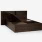 Drift Engineered Wood Bed with Storage