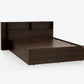 Drift Engineered Wood Bed with Storage