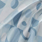 Popsicle Blue 100% Cotton Antibacterial Bedsheet Set