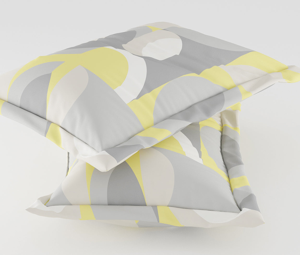 Popsicle Yellow 100% Cotton Antibacterial Bedsheet Set