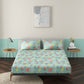 Carme Aqua 100% Cotton Antibacterial Bedsheet Set