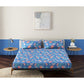 Carme Dark Blue 100% Cotton Antibacterial Bedsheet Set