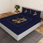 Chrysanthus Blue Designer Antibacterial  Cotton Bed Linen Set by Rohit Bal