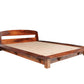 Curve Sheesham Wood Bed