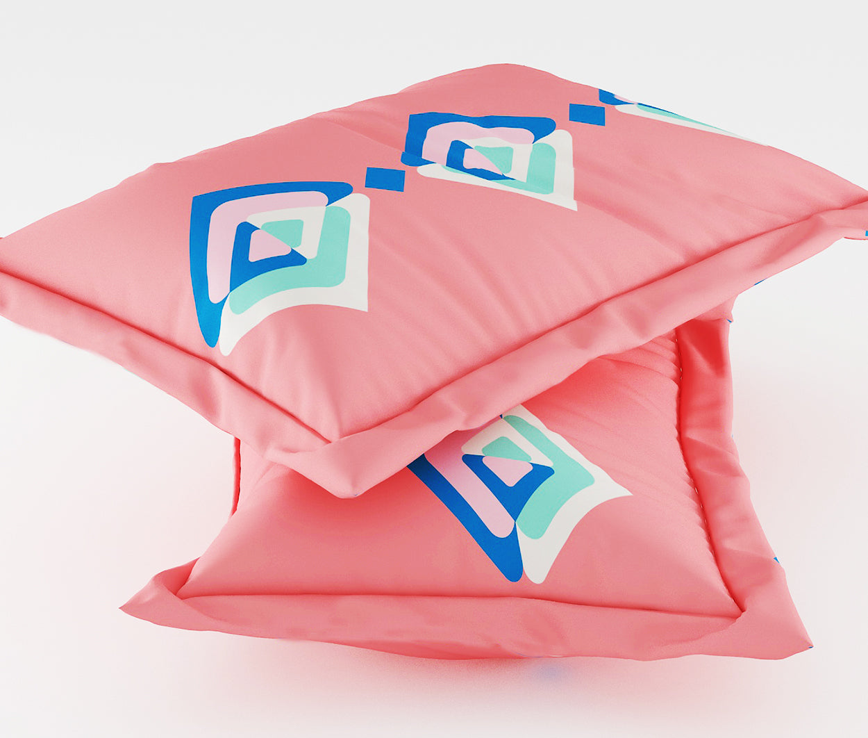 Trey Pink 100% Cotton Antibacterial Bedsheet Set