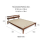 Admire Sheesham Wood Bed